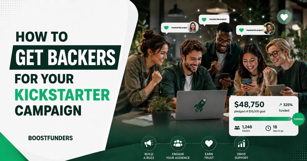 How to get backers for your Kickstarter campaign